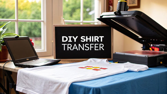 How to Make a Shirt Transfer at Home