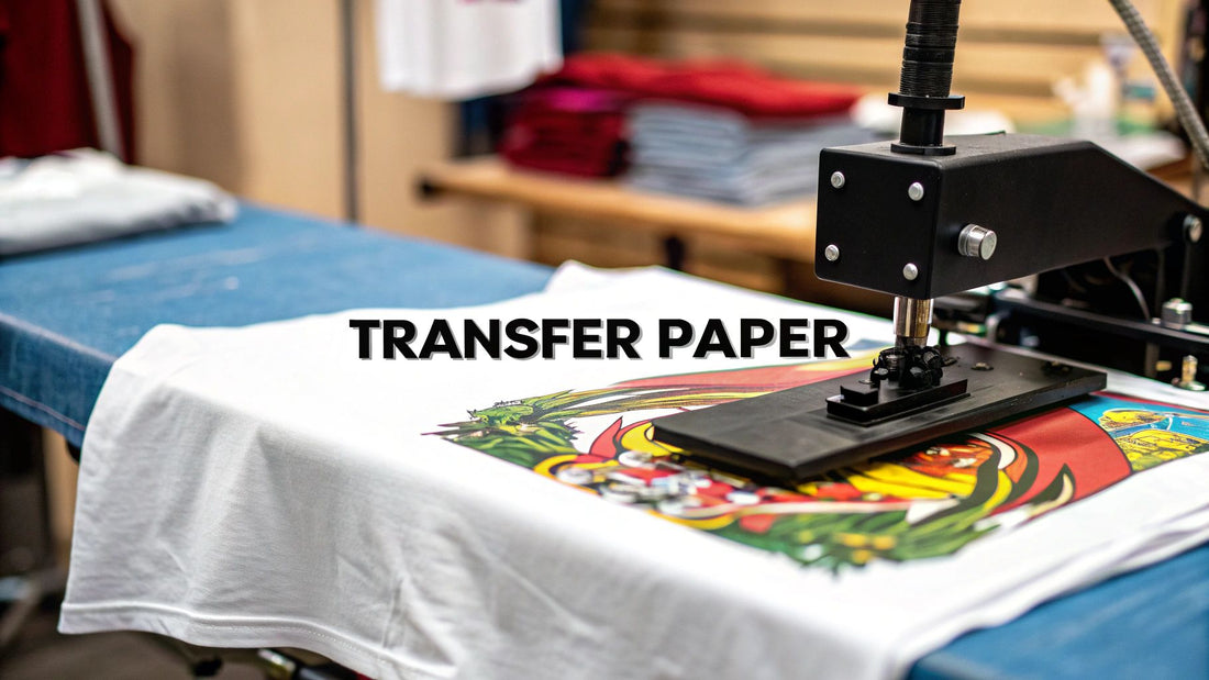 How Does Transfer Paper Work for Custom Shirts?