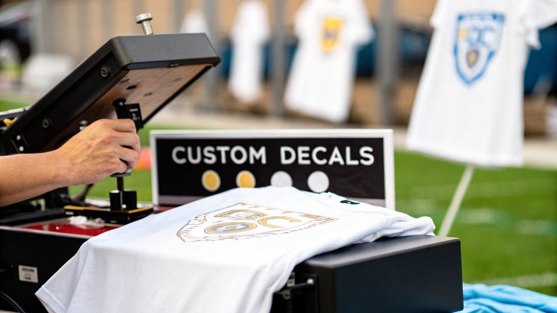 Making Custom Iron On Shirt Decals That Sell