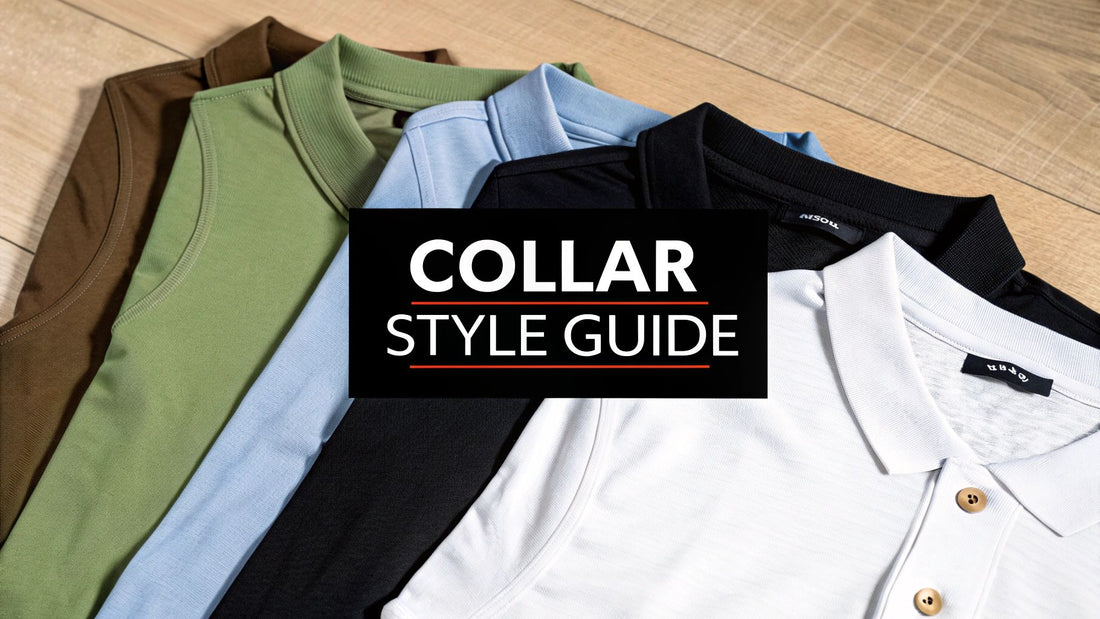 7 Types of T Shirt Collars: A 2025 Guide for Custom Apparel