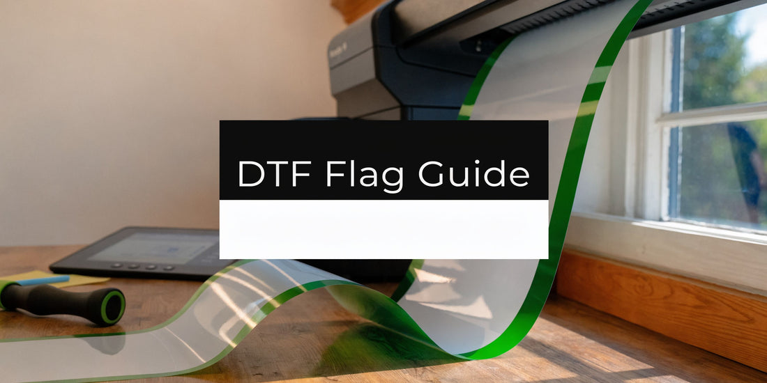 American Flag in Black and White DTF Printing Guide
