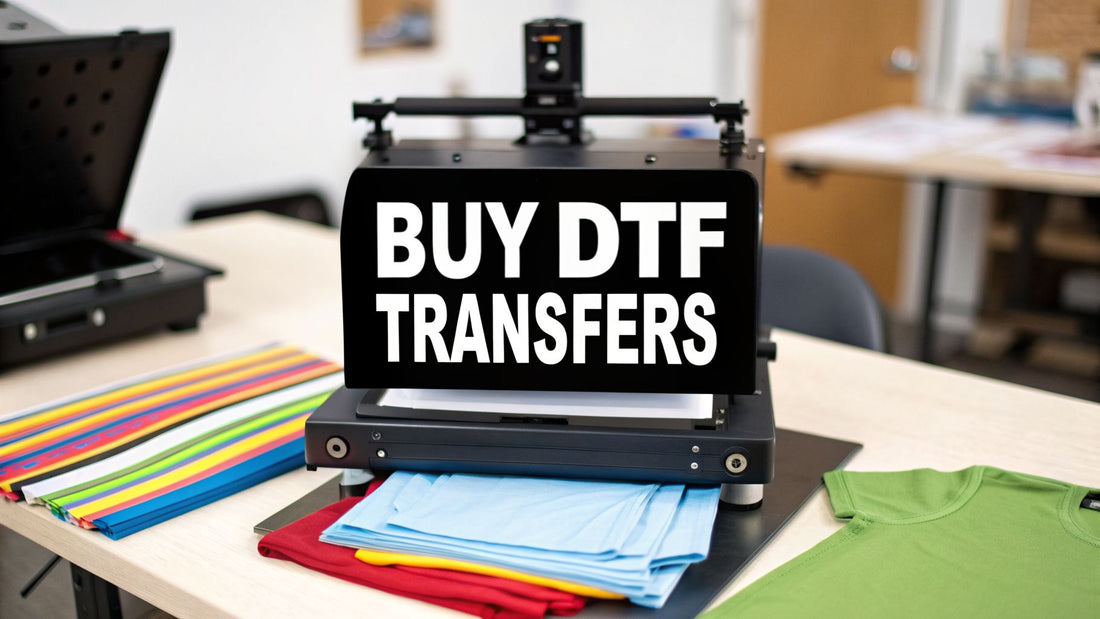 Your Guide to Buying DTF Transfers for Custom Apparel