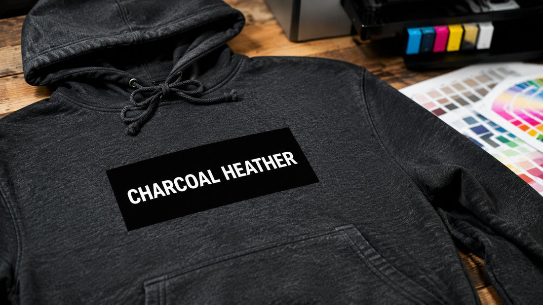 Charcoal Heather Color: A DTF Printer's Guide