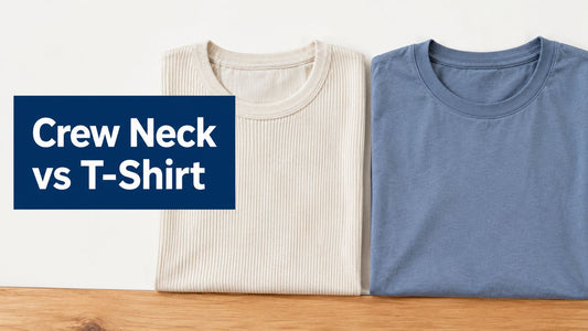 Crew Neck vs T Shirt