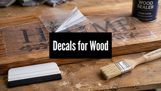 Decals for Wood: Types, Application, and Lasting Results