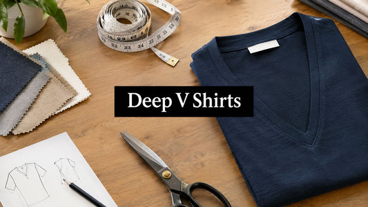 Deep V Neck Shirts Guide for Custom Apparel Pros