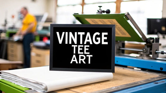 Design shirt comfort colors: A Complete Guide to Vintage Tee Art