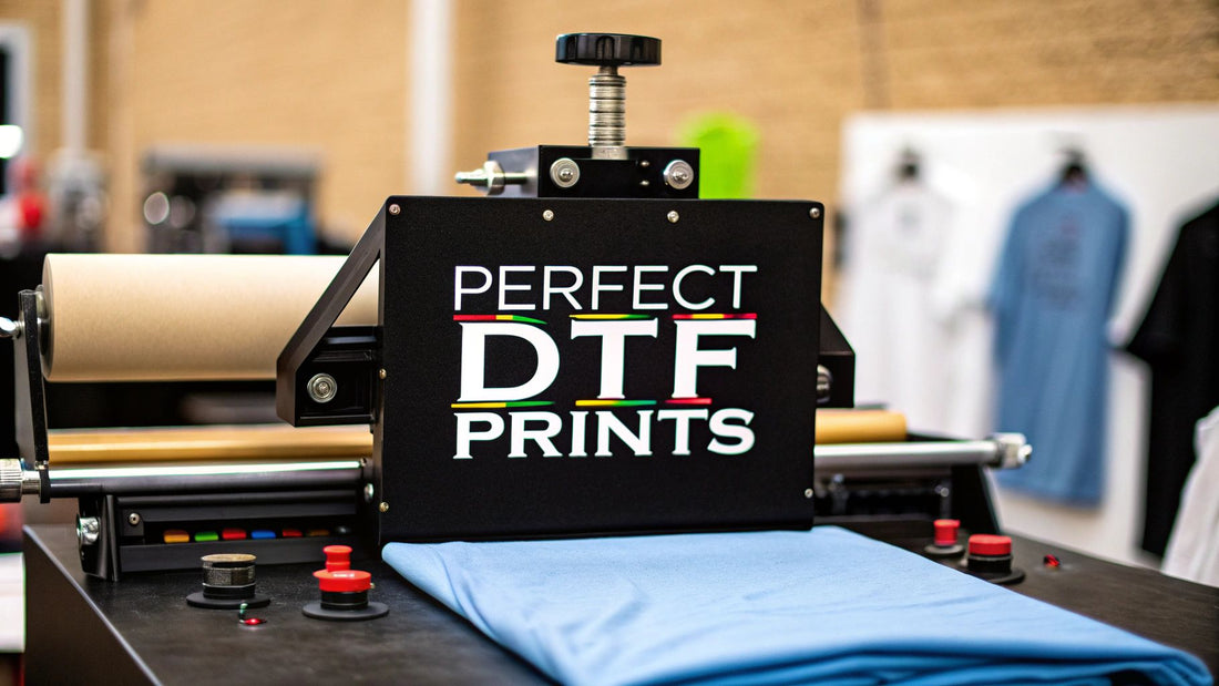 Nail Your DTF Press Settings for Perfect Prints