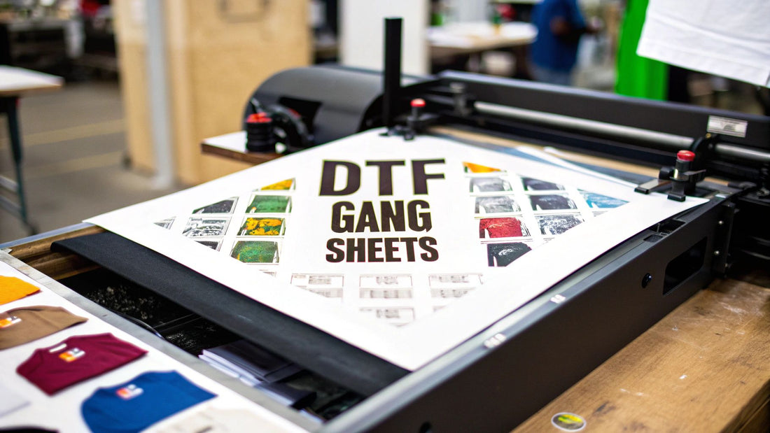 A Practical Guide to DTF Transfer Gang Sheets