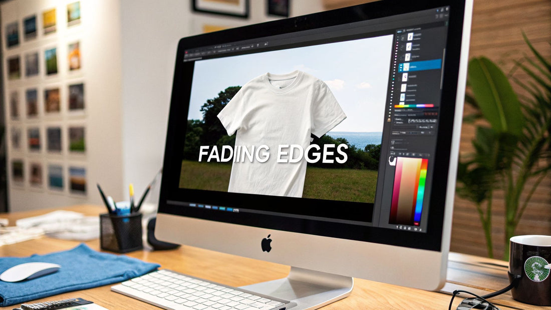Master Fading Edges Photoshop for Perfect DTF Transfers