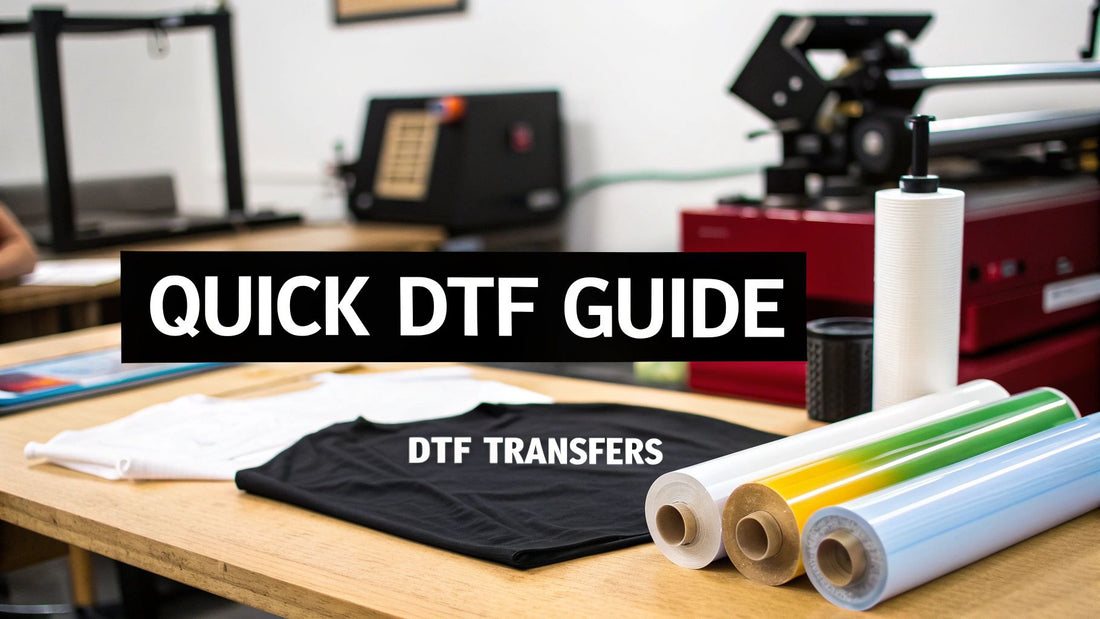 how to make transfers for t shirts: Quick DTF Guide