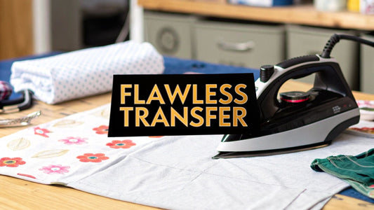 How to Iron On a Transfer for Flawless Results