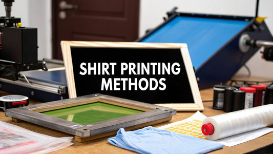 A Guide to the Best Methods of Printing on Shirts