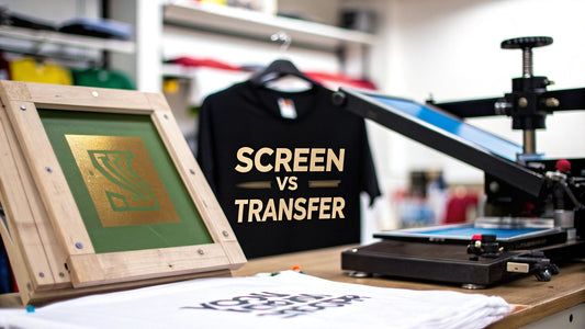 Silk Screen Printing vs Heat Transfer Guide