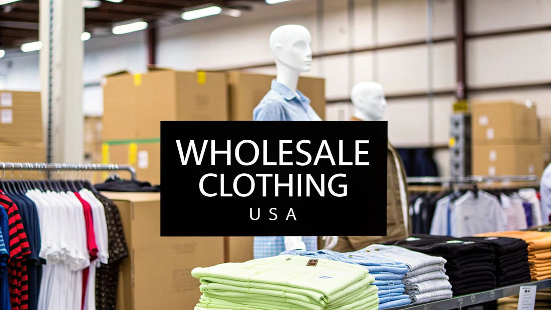 Wholesale Clothing Suppliers USA: Your Guide to Sourcing
