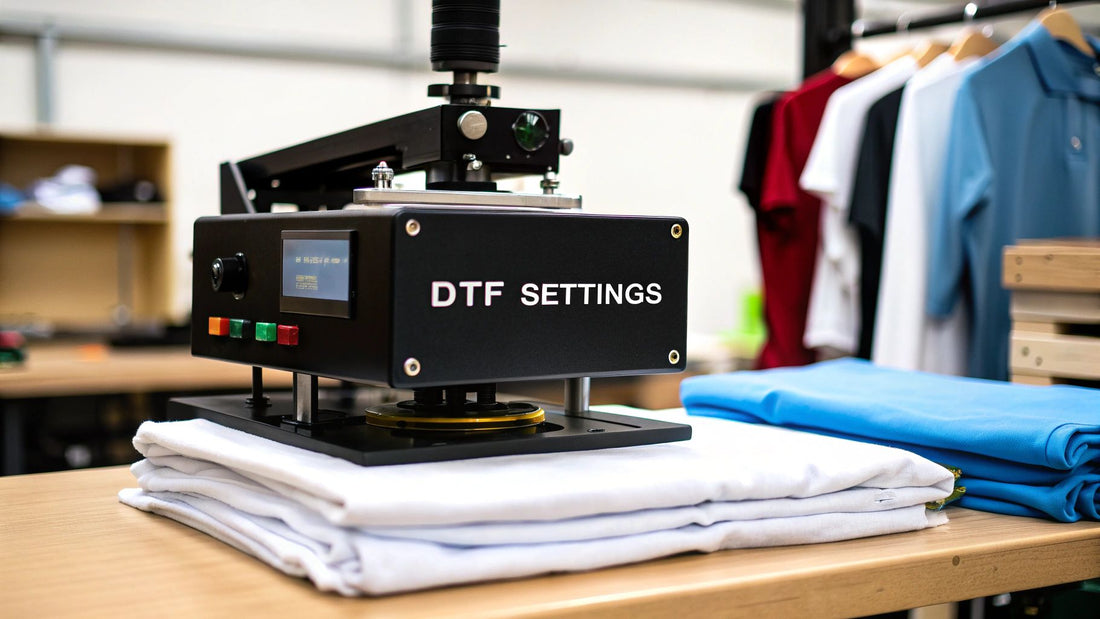 Heat Press Settings for DTF A Practical Guide