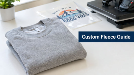 Fleece Crewneck Pullover Guide for Custom Printing