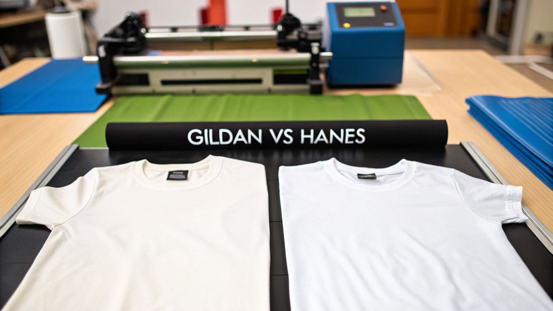 Gildan vs Hanes The Definitive Guide for Print Shops