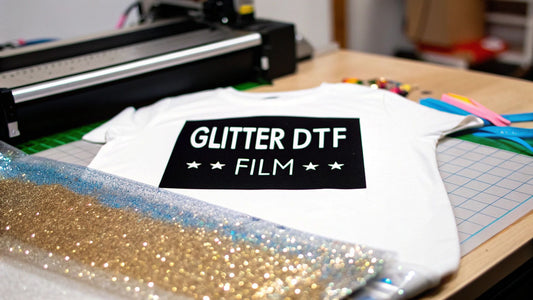Glitter dtf film: Sparkle-Packed Guide to Custom Apparel