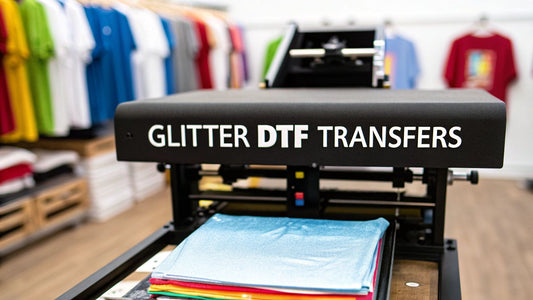 Glitter DTF Transfers A Guide for Your Apparel Business