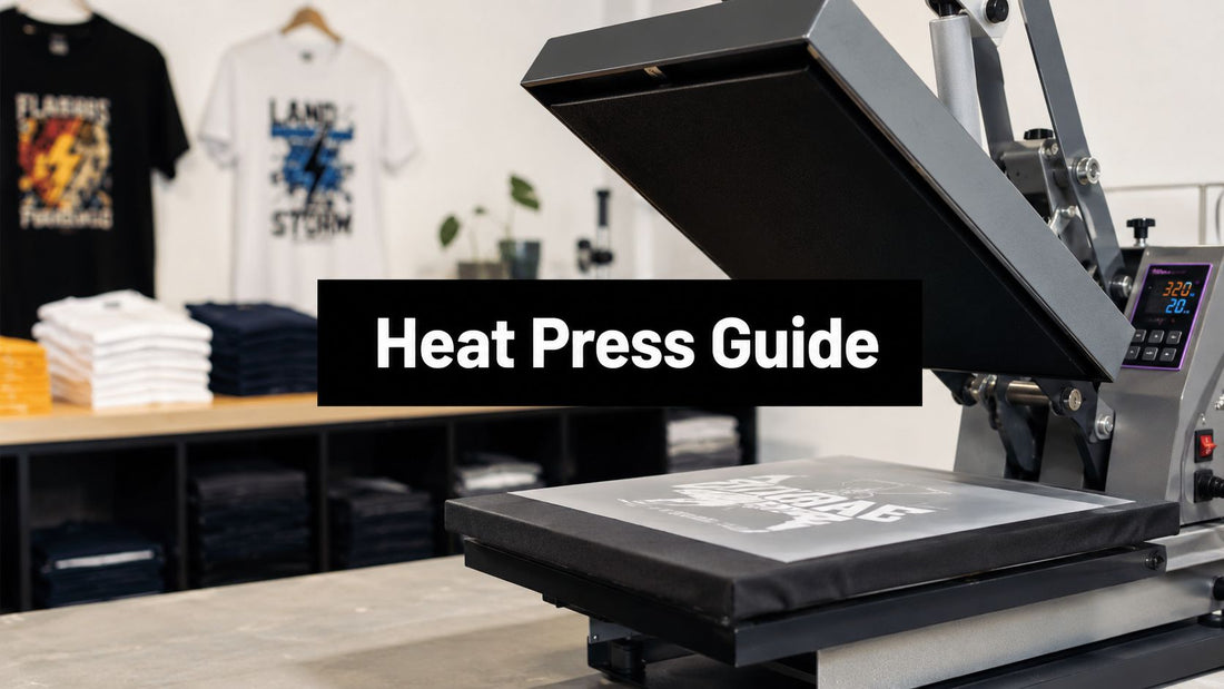 Heating Press Machine: A Guide for Custom Apparel Shops