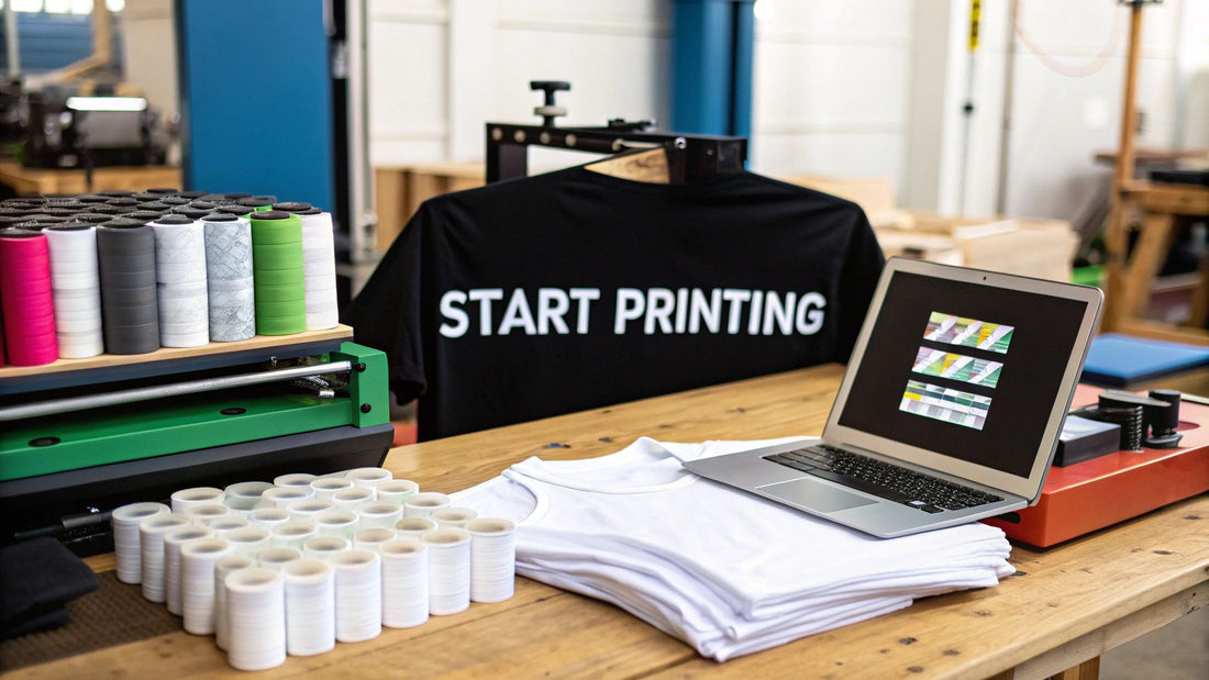 How Do I Start a Shirt Printing Business A Founder's Guide