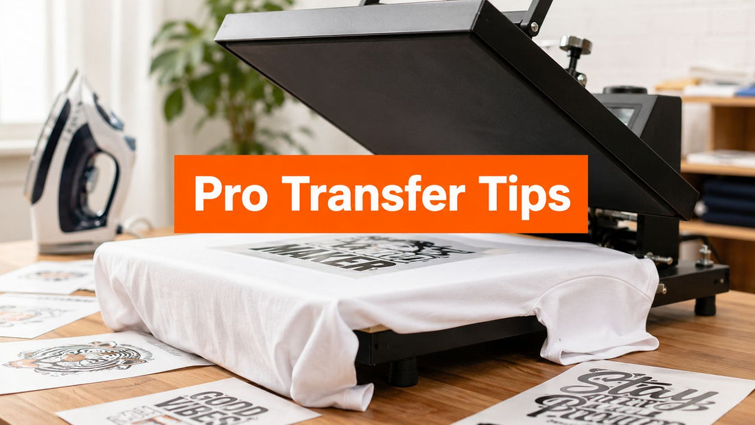 How to Apply T Shirt Transfers: Pro Settings & Tips