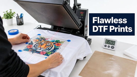 How to Apply Transfers for Flawless DTF Prints