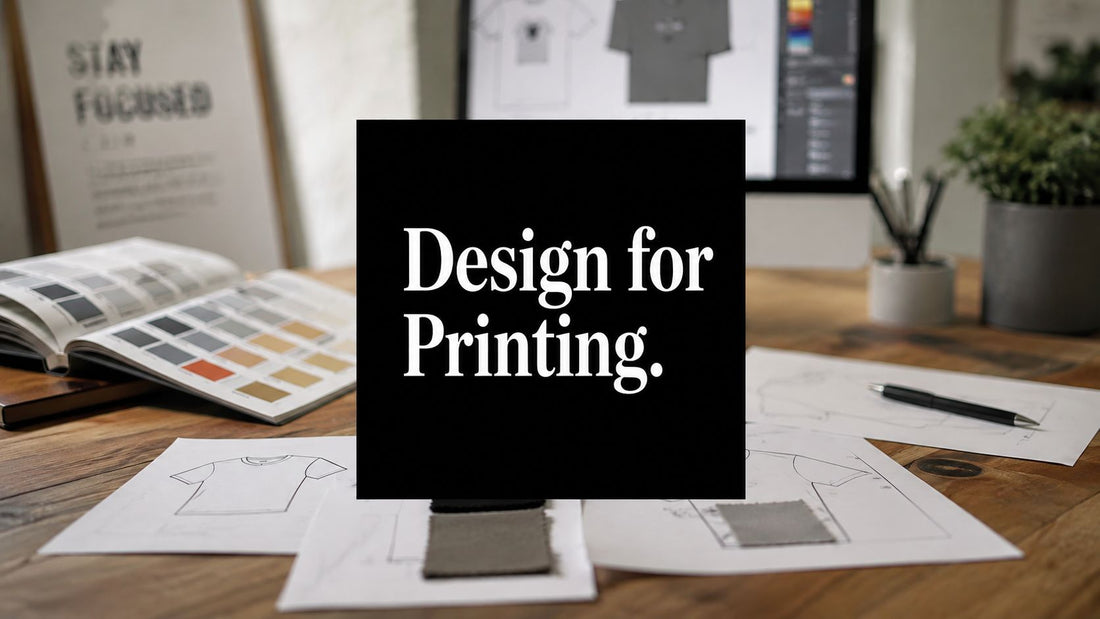 How to Design a Shirt for Printing: A Practical 2026 Guide