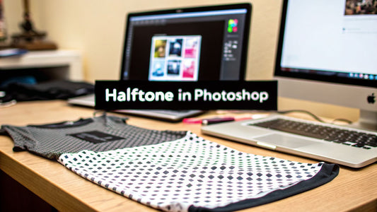How to Do Halftone in Photoshop for Flawless Apparel Prints