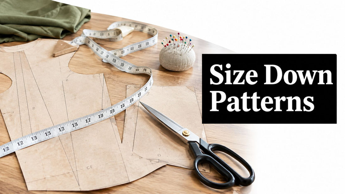 How to Size Down a Pattern the Right Way