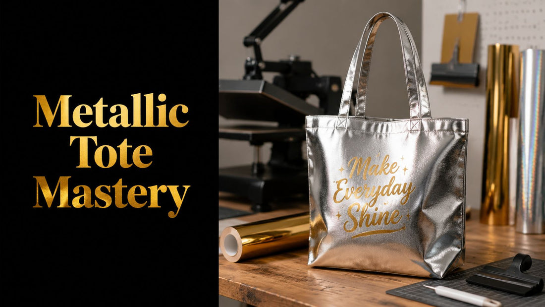 Mastering Custom Metallic Tote Bags