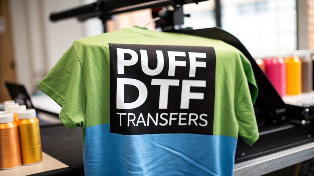 Puff DTF Transfers A Complete Guide to 3D Textured Apparel