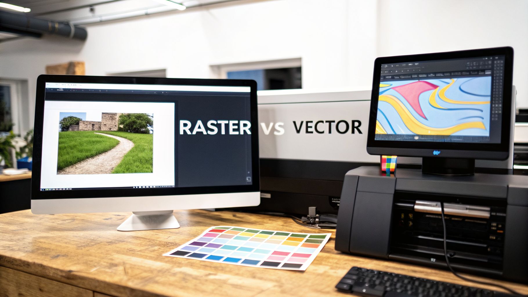 Raster Vs Vector Ultimate Guide to Flawless DTF Prints – Cobra DTF