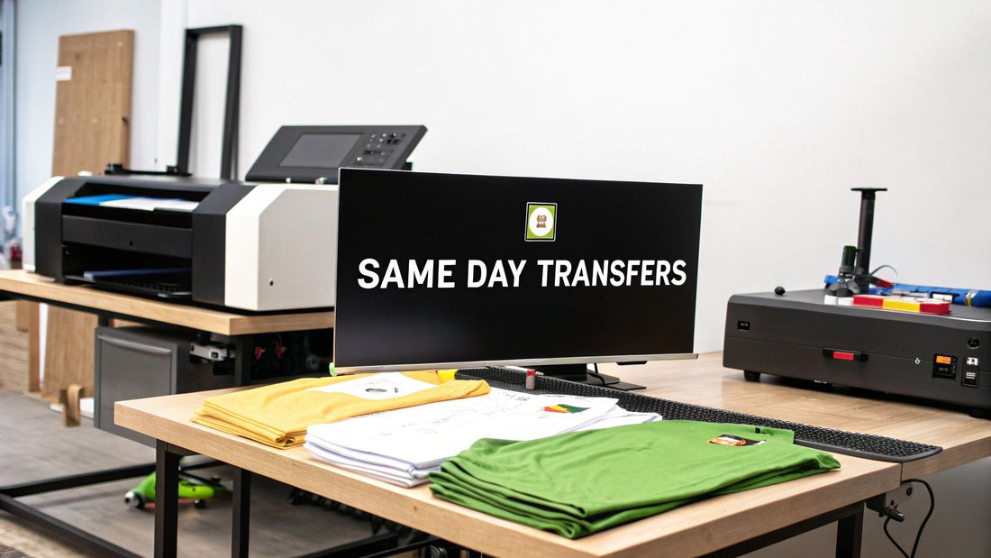 Same Day DTF Printing Your Guide to Fast Custom Transfers