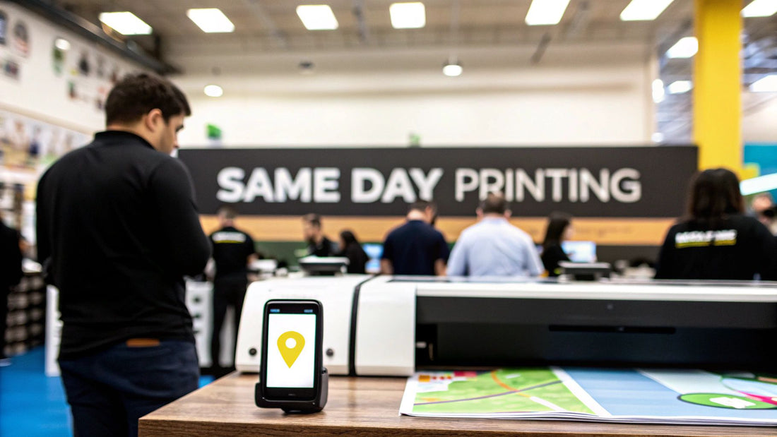 Find Same Day Printing Services Near Me Fast