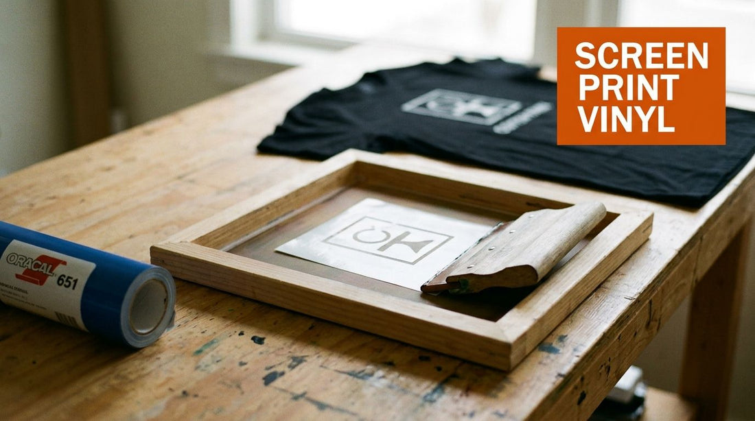 How to Screen Print with Vinyl: A Complete 2026 Guide
