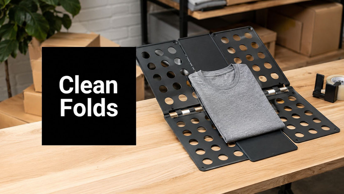 Shirt Folding Board Size for Clean, Consistent Folds