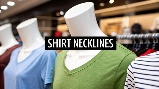A Guide to Shirt Neckline Styles for Custom Apparel