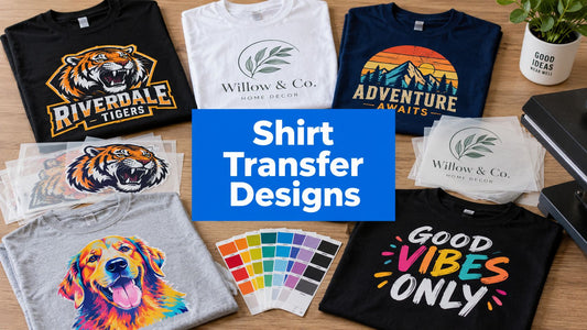 10 Shirt Transfer Designs for Every Niche