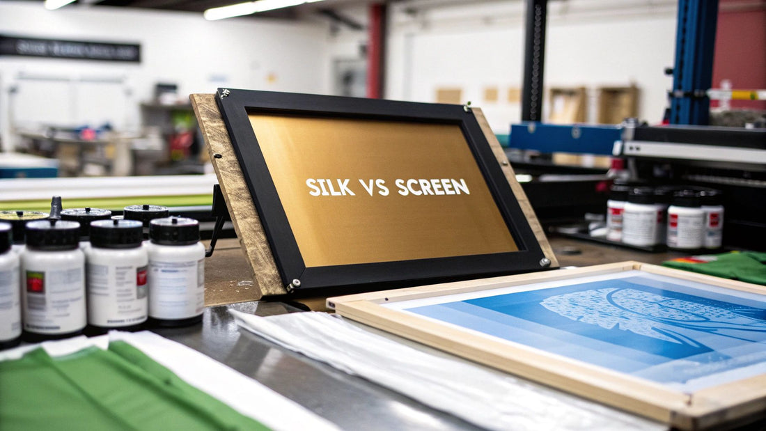 Silk Printing vs Screen Printing A Definitive Comparison Guide