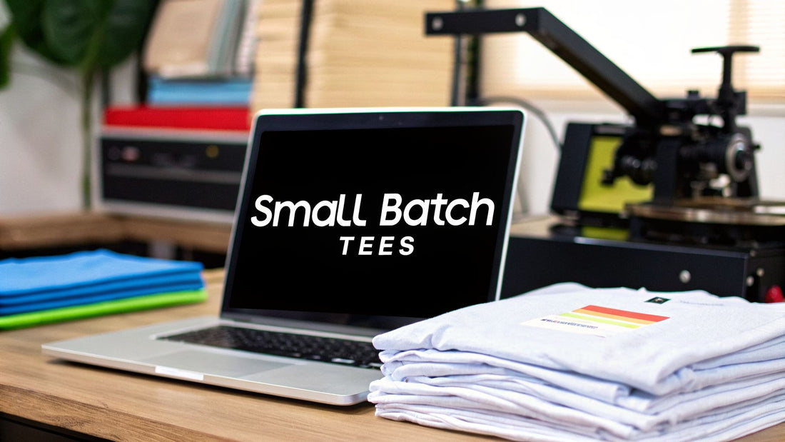 A Founder's Guide to Small Batch Shirt Printing in 2026