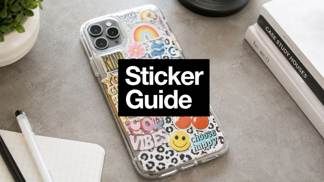 Stickers on iPhone Case: A Custom Printer's Guide