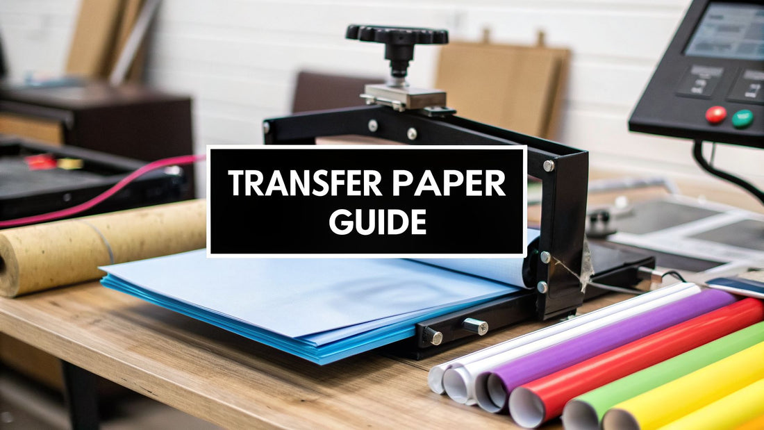 Computer Transfer Paper A Crafter's Guide to Transfer Paper for Heat Transfer Vinyl – Cobra DTF