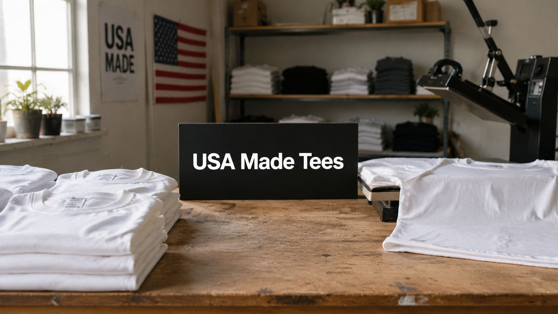 How to Source a USA Made T Shirt for DTF Transfers
