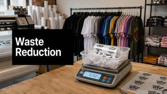 Waste Reduction: DTF & Apparel Playbook 2026