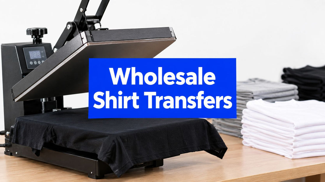 Wholesale Shirt Transfers Guide for Small Print Shops
